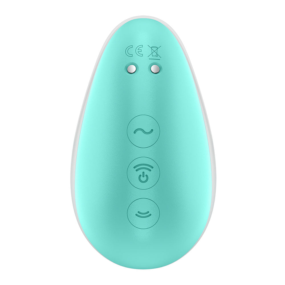 Satisfyer Pixie Dust Mint/Pink USB Rechargeable Vibrating Air Pulse Stimulator